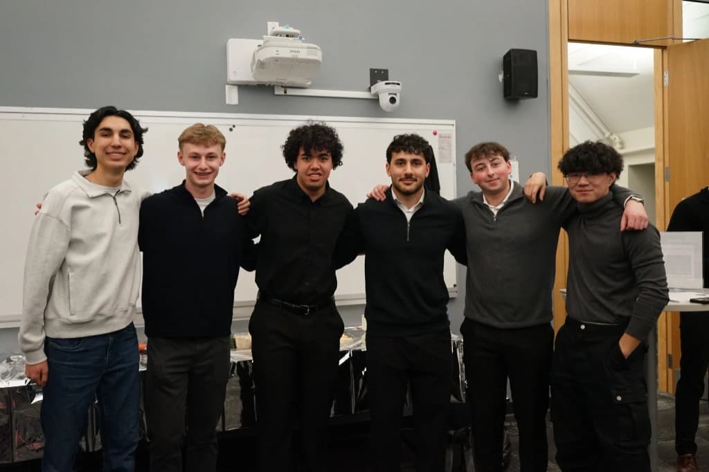 BTG students together at the Smarter Than AI Panel